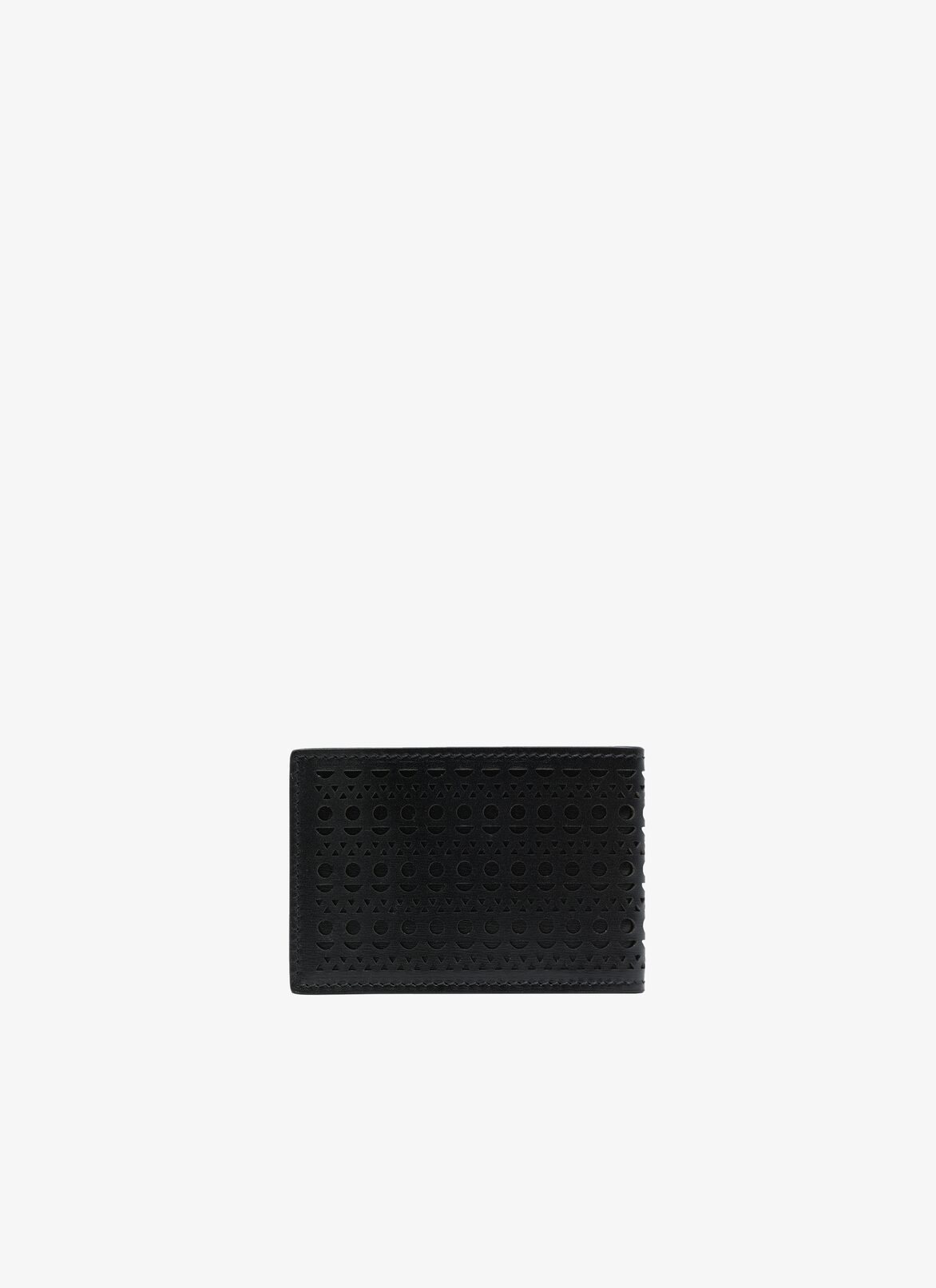 Porte-cartes en cuir ajouré
 ALAÏA PORTE-CARTES EN CUIR AJOURÉ
 NOIR